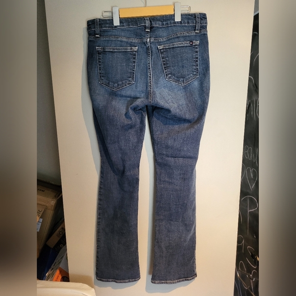 Tommy Hilfiger Blue Denim Jeans Bootcut, Size 8 (32x31) - Picture 3 of 6